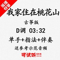 My family lives in Taohuashan. Popular guzheng music accompaniment is available for audition. Customized tablature band arrangement and transposition.