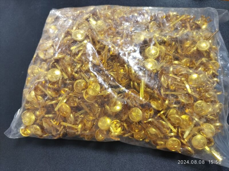 【Hat Accessories】Diy Accessory Parts Large Cap Five-Star Hat Aluminum Material