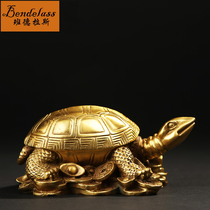 Banderras Pure Copper Turtle Swing Piece Longevity Tortoise Office Desktop Pendulum home Feng Shui Swing Business Gift