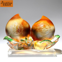 Banderas send sushi 7080 year old to give elderly fu suo glazed birthday gift custom-made home decoration gift