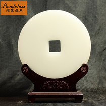 Banderas safe buckle Jade buckle ornaments natural jade large home move new home gifts feng shui decorations