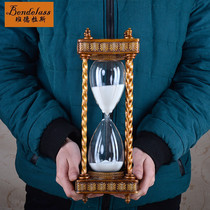 Banderras Hourglass Timer 30 min Home Ornament Creativity Small Pendulum Practical Personality Minimalist Eurostyle