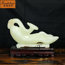 Banderas jade Ruyi swing piece living room adornment Life Ruyi natural jade Xuanguan Pendulum Pieces Business Gift