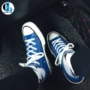 Converse Converse 1970s Giày vải nam cao và thấp màu xanh tiêu chuẩn Samsung 162064c 162055c sục thể thao độn đế