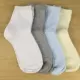 Trẻ em vớ cotton mùa xuân và mùa thu mùa hè mỏng phần bé trai công chúa trong ống trắng học sinh vớ thoáng khí tất bé trai