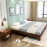 Современный и минималистичный скелет из натурального дерева для кровати, татами, делается под заказ