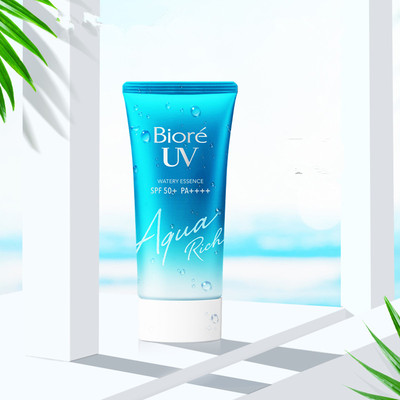 Biore/碧柔水感清爽防晒霜50g女面部军训防晒控油防水美白SPF50++