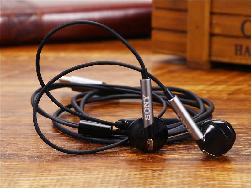 Sony Mdr-Mx140 Heavy Bass Semi-In-Ear Wired Call Control Headphones with Microphone, Universal