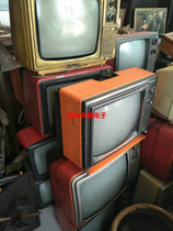 Folk old objects Old-fashioned old TV black and white TV nostalgic collection display decorative window props display