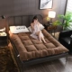 Sherpa dày nệm pad trên cửa giường chăn nệm đơn đôi futon bunk ký túc xá - Nệm