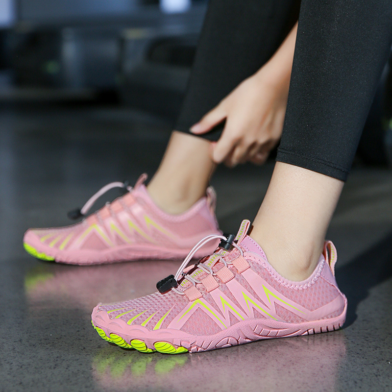 Outdoor Amphibious Speed Dry Drainage Shoes Anti-Cut Thick Bottom Diving Shoes Seaside Fashion Beach Traceability Shoes Men And Women Rock Climbing Shoes-Taobao