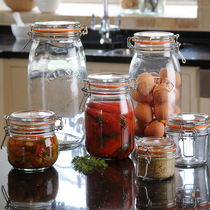 British Kilner Seals Storage Tank Sauerkraut Lemonade Lemon Honey Pot Eurostyle Large Capacity Glass Jam Bottle