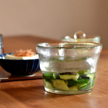 Japan imported KINTO one-night pickle glass pickle jar pickle bottle pickle jar heavy stone pickle