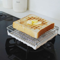 Japan Made Pill Ten Fire Grill Net Ceramic Barkling Barkling Barkling Barkling Gas Cookstove Breakfast