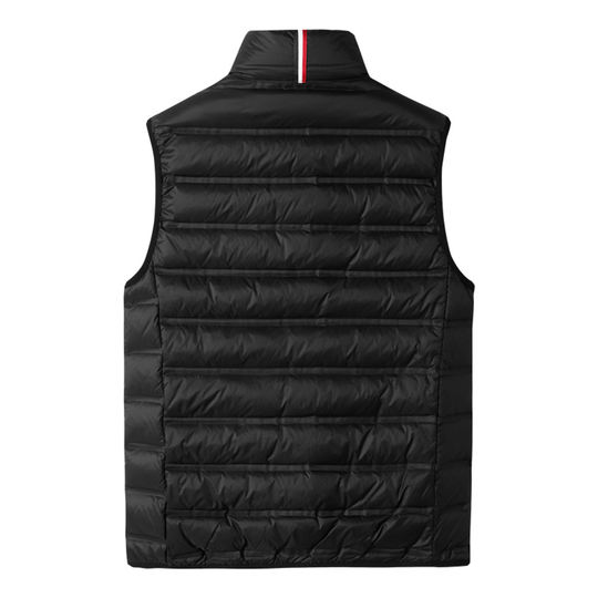 Winter Stehkragen Daunenweste Herren dünn plus fett plus Größe Sportweste dicker Mann Weste warme Oberbekleidung