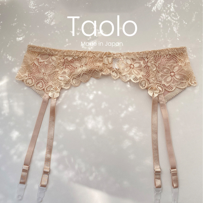 Japanese Taolo European and American Style Skin-Colored Long Stockings, Sexy Lace Garter Belt, Waist Cincher, Garter Clips, Suspenders, Leg Straps for Women Japanese Taolo European and American Style Skin-Colored Long Stockings, Sexy Lace Garter Belt, Waist Cincher, Garter Clips, Suspenders, Leg Straps for Women