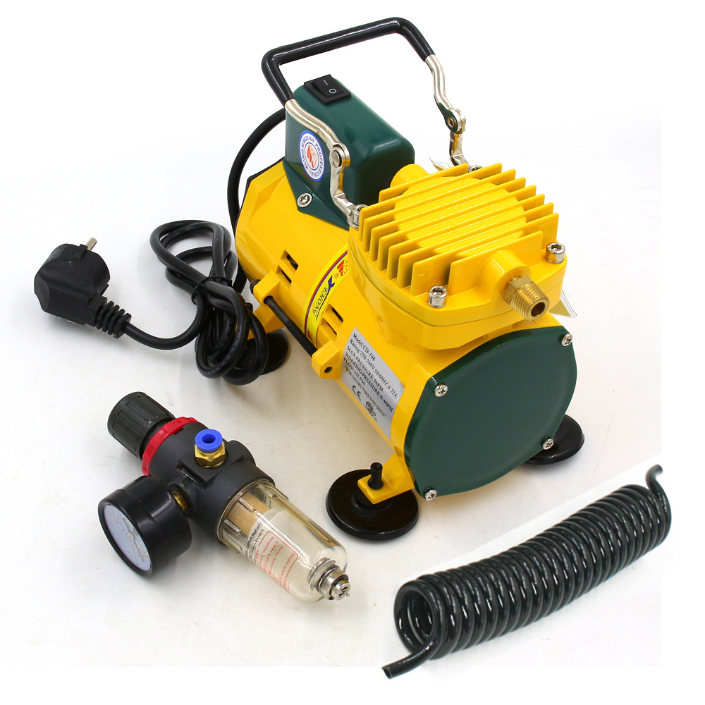 Authentic Taiwan Ye Hong AC-108 art painting pump small air pump mini air compressor spray pump silent spray pump