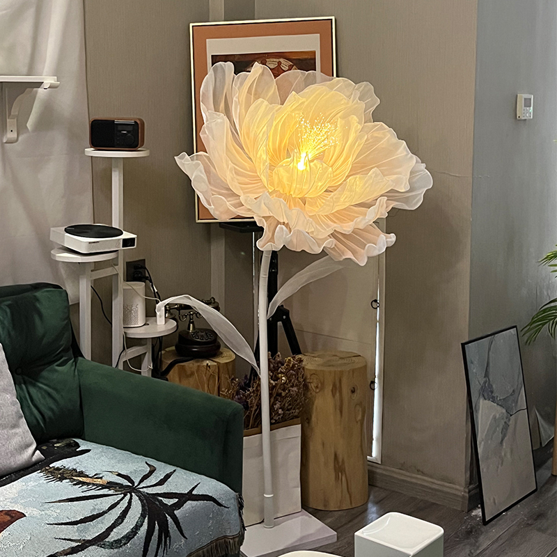 Tiktok-Style Breathing and Blooming Floor Lamp, Flower Lamp, Poppy Opening and Closing Flower for Living Room Home Decoration Tiktok-Style Breathing and Blooming Floor Lamp, Flower Lamp, Poppy Opening and Closing Flower for Living Room Home Decoration