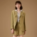 Z11 Women Spring 2020 New Neutral Wind Shoulder Commute Workplace Áo khoác dài tay phù hợp với Z20AW429 - Business Suit Business Suit