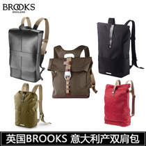 UK BROOKS Brooks Mountain Road Dead Fly Bike Travel Double Shoulder Bag Fashion Leather Backpack