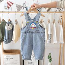 Boy cowboy back with pants for spring and autumn clothes new boy baby boy spring money long pants child spring autumn boy pants