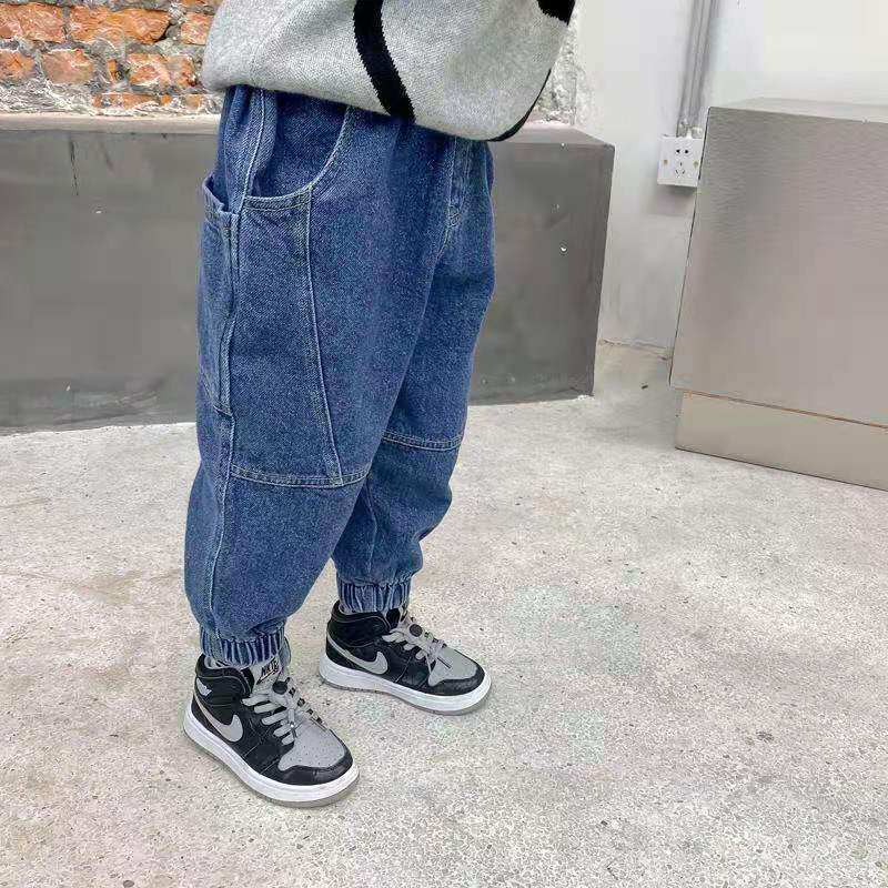 Boy spring Summer pants Harun pants Charenpants Charenpants Chauchai Children toddlers baby boy baby boy jeans spring and summer