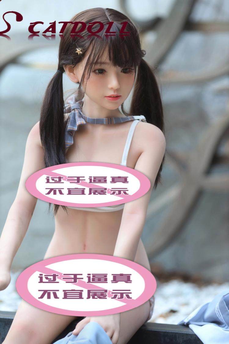 CATDOLL Xiaoyu silicone head Solid real hair implantation simulation design rotatable eyes