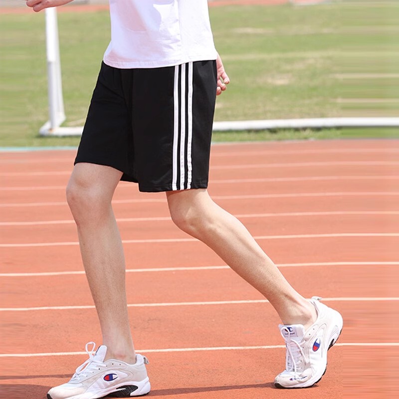 Junior High School Students' Special Sports Pants for the Physical Education Exam, Unisex, Junior High School Physical Education 5-Point Pants, Track and Field Running Shorts