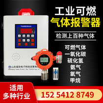 Combustible gas detection alarm oxygen leakage detector ammonia hydrogen sulfide chlorine concentration dust probe paint