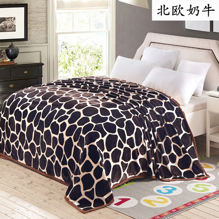 Tấm lót lông cừu dày đơn mảnh cộng với nhung flannel đôi pad đơn 1,5 / 1,8m m các mẫu ga trải giường đẹp