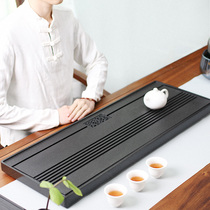 Yuanyun household Wujin Stone tea tray tea set drainage Stone tea tray large small tea table Tea Sea Office
