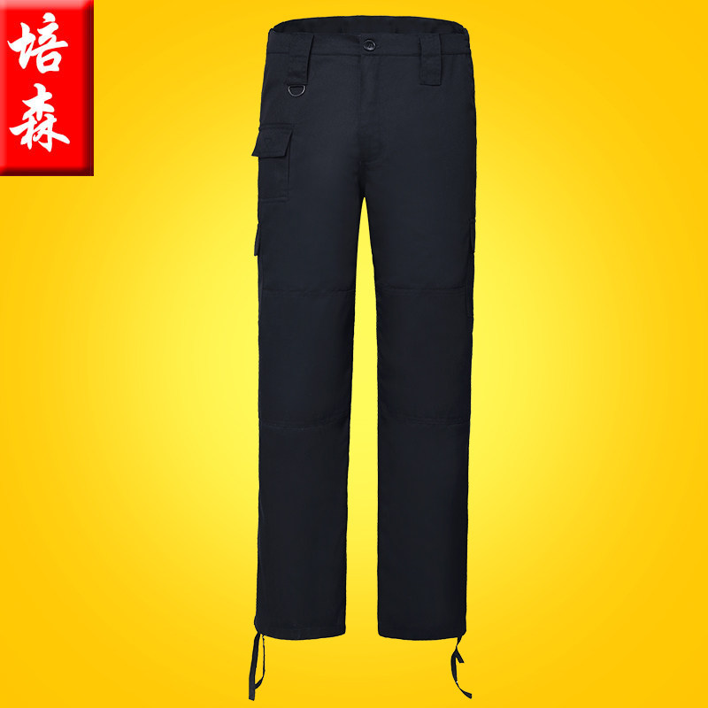 Security winter training pants property security autumn winter pants security pants outdoor training pants