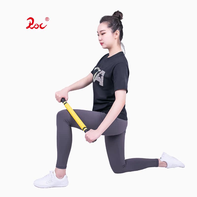 ROC Assisted Relaxation Handheld Massage Roller-La La Exercise Fitness Muscle Relaxation Training Recovery Portable