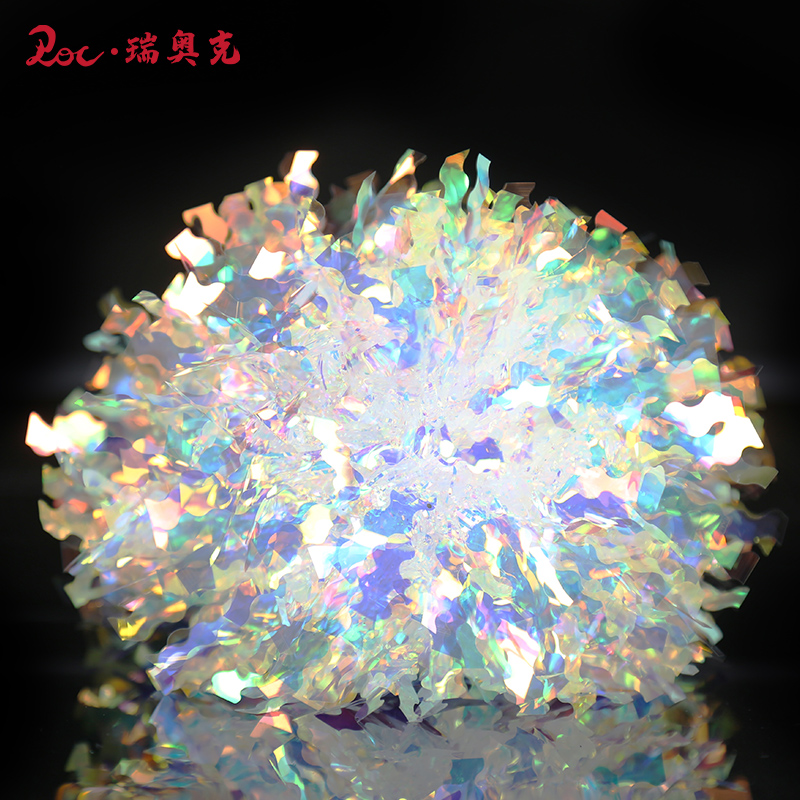 Laser Flower Ball Keychain Four Good Signature Terms Can Be Customized - Cheerleading Culture Peripheral Key Bag Bag Accessories