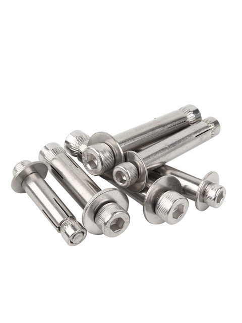 304 stainless steel cylindrical head hexagon expansion screw cup head internal burst internal expansion tube bolt M6M8