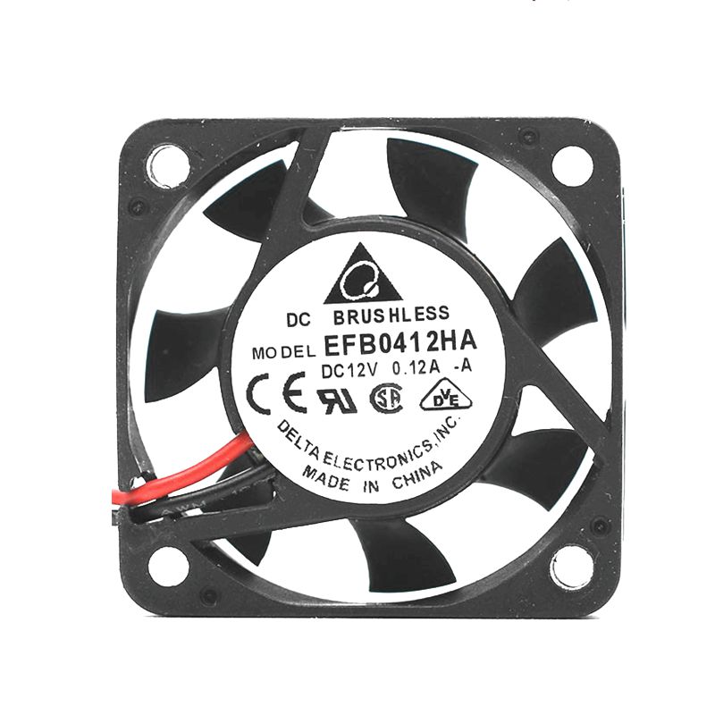 Delta 4010 12V 0 12A 4CM 40X40X10MM mute computer CPU fan EFB0412HA