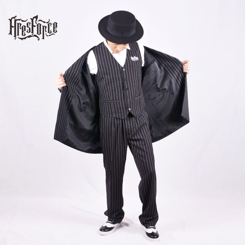 Dress Suit Street Dance Show Dress popping Pants Men's Suit Jacket Women's Dress locking Vest