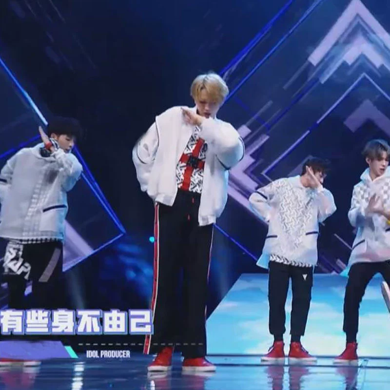 Ares & Force mở rộng chân quần Zhu Zhengting với cùng một đoạn giản dị hip hop màu phù hợp với thể thao quần cho nam giới và phụ nữ những người yêu thích