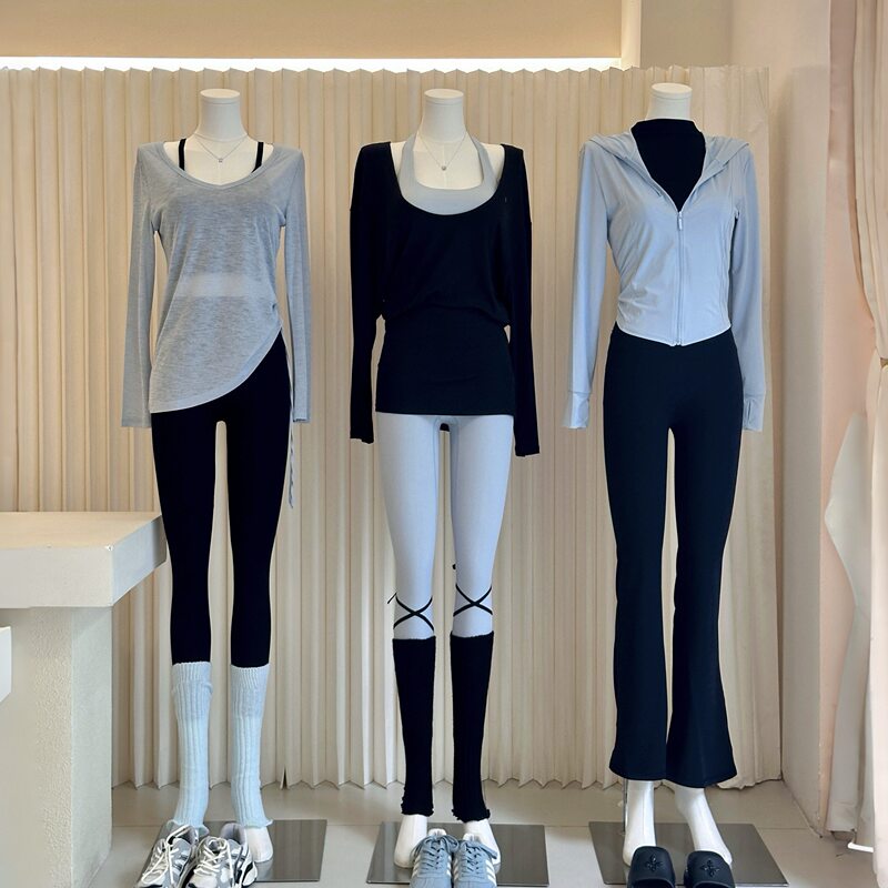 2026 New Yoga Sports Suit Summer Pilates Cover-Up Sweat-Absorbent Fitness Pants Hip-Lifting High-Waisted Yoga Clothes
