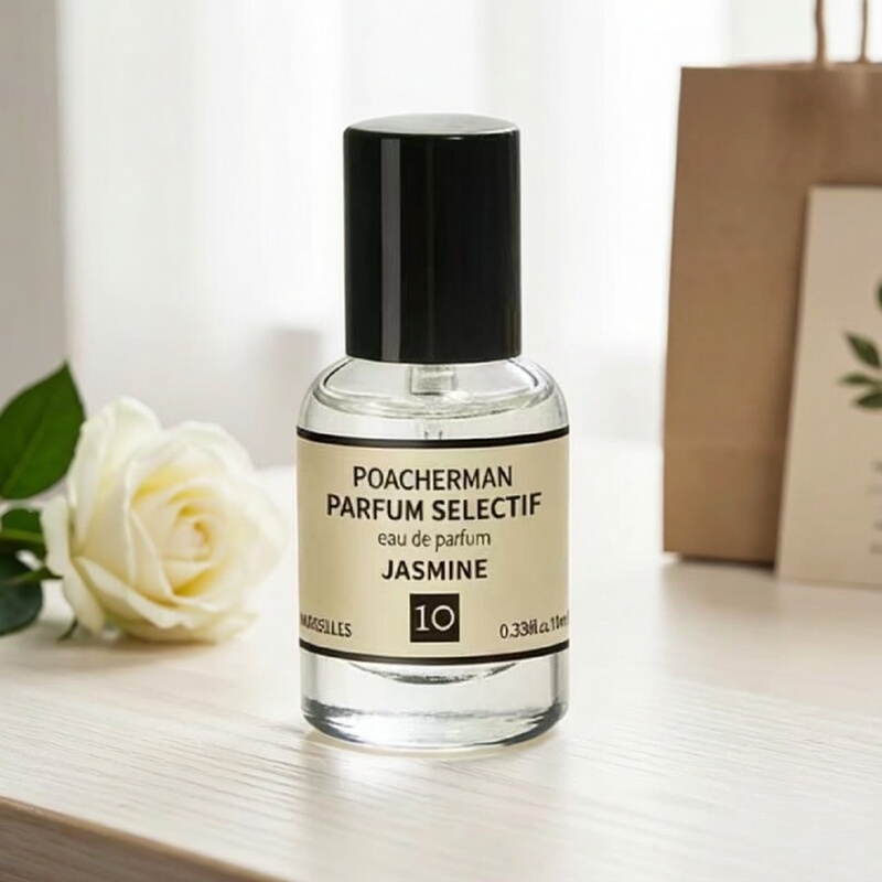 Bersman Premium No. 10 Jasmine Perfume No. 28 Coconut Milk No. 9 Gardenia Forest Sandalwood 10ml Portable Pack