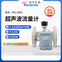 Dalian Haifeng TDS-100F1 large diameter standard flange link pipe segment ultrasonic flow meter