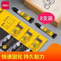 Del 502 powerful glue fast bonding colorless glue can stick plastic metal glass ceramic 7146
