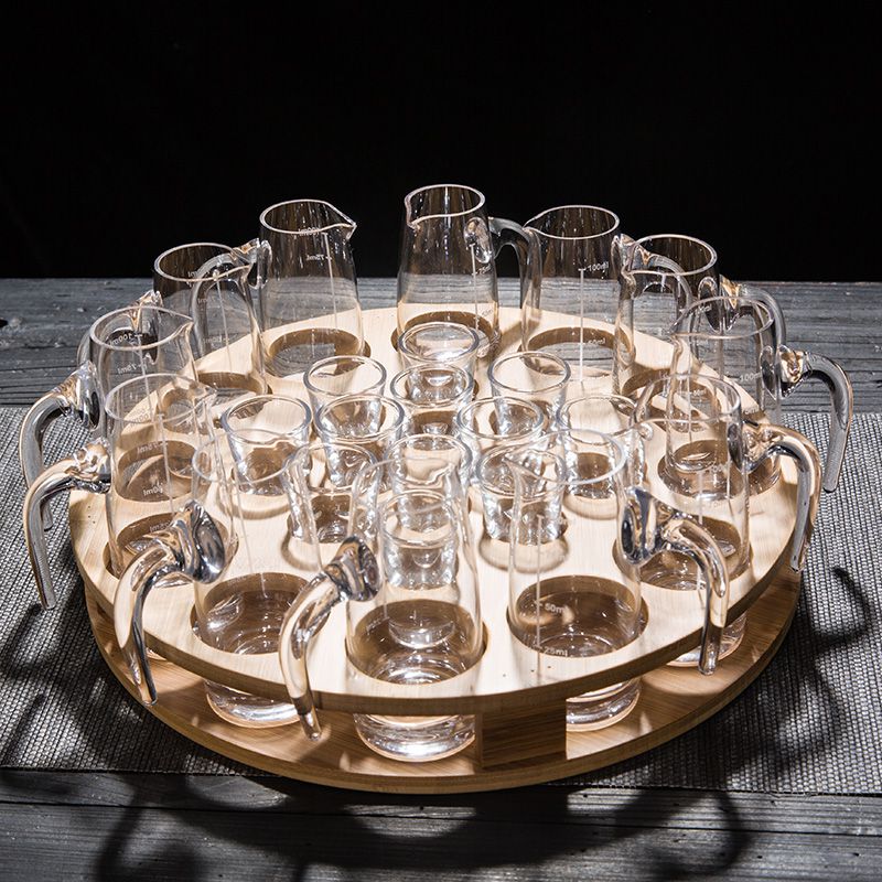 Wine glass set with a pot of wine spirits glass a glass of household wine splitter wine pot creative wine pot