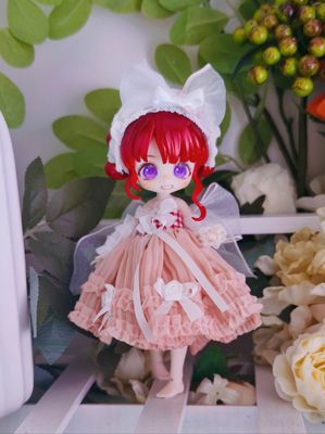 taobao agent ◆ White Peach Roll ◆ OB11 baby suit lolita skirt p9p10.gsc.uf, etc.