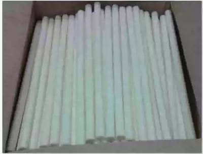 Milky white high temperature resistant hot melt glue stick Hot sol strip Electronic circuit board glue stick Industrial high viscosity 130 degree 120