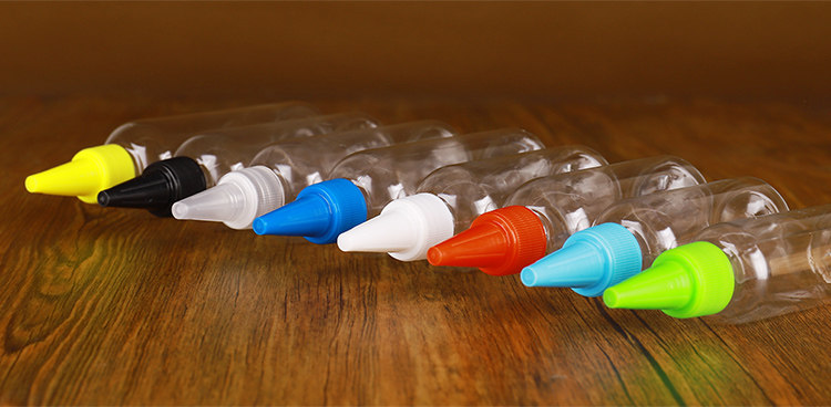 Бутылочка для спрея 50/100毫升透明尖嘴瓶包邮乳液瓶塑料瓶分装瓶药水瓶小圆瓶挤压瓶