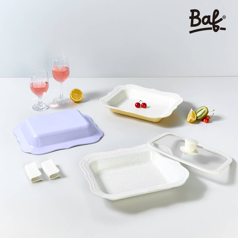Korean Imported Non-Stick Frying Pan for Home Use, Square Flat-Bottomed Frying Pan, Multi-Purpose Colorful Ceramic Layer Plate, Tableware, Bowl and Plate Korean Imported Non-Stick Frying Pan for Home Use, Square Flat-Bottomed Frying Pan, Multi-Purpose Colorful Ceramic Layer Plate, Tableware, Bowl and Plate
