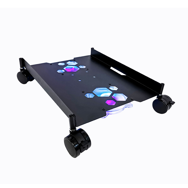 RGB Gaming PC Stand with Fan 4