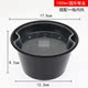 hộp cơm văn phòng cắm điện 1250/15/1750 / 2000ml hai lớp một lưới hai lưới đen hộp tròn hộp cơm trưa hộp đựng thức ăn mang đi - Hộp cơm điện sưởi ấm hộp cơm điện lock and lock
