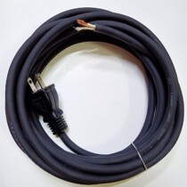 3 meters 1 5 square imported material single head power cord pure copper core outer leather soft inner belt tensile rope quality